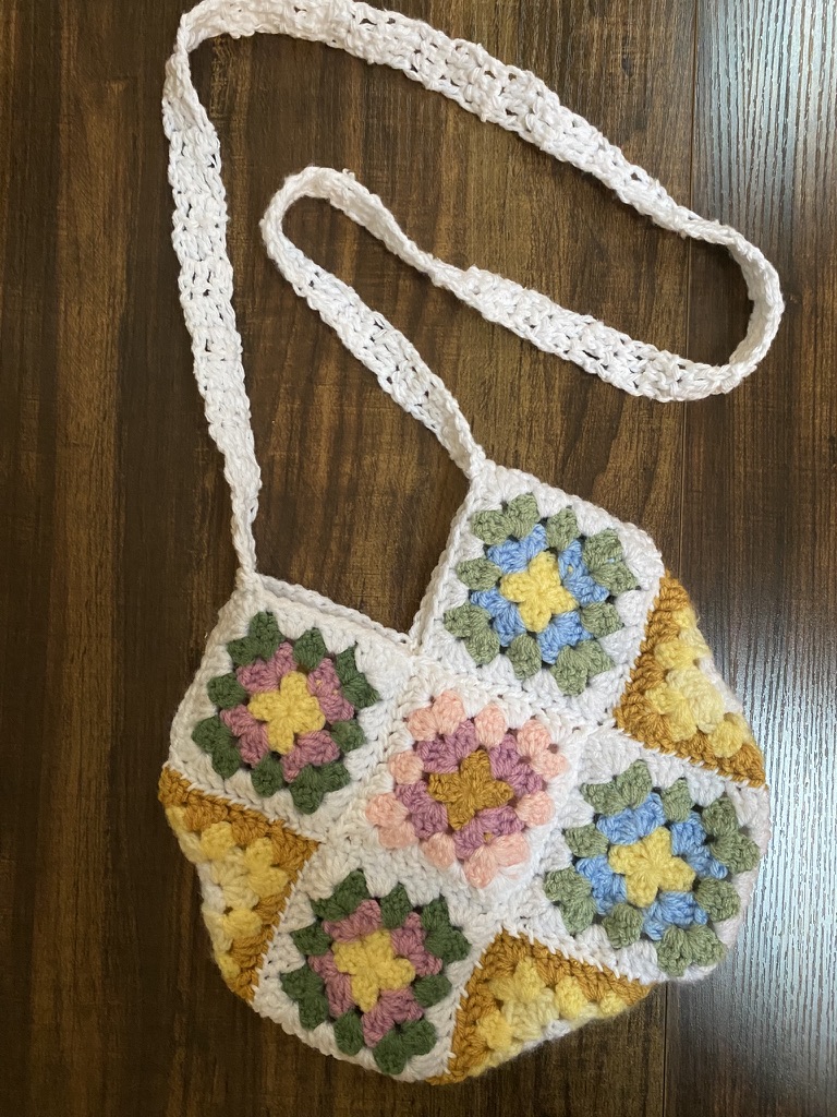 Crochet Square Purse